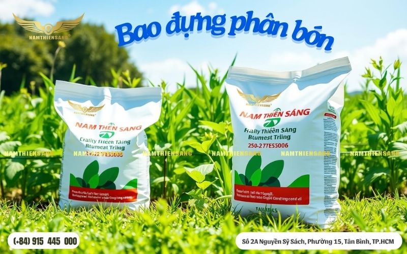 Sản phẩm bao đựng phân bón của Nam Thiên Sáng